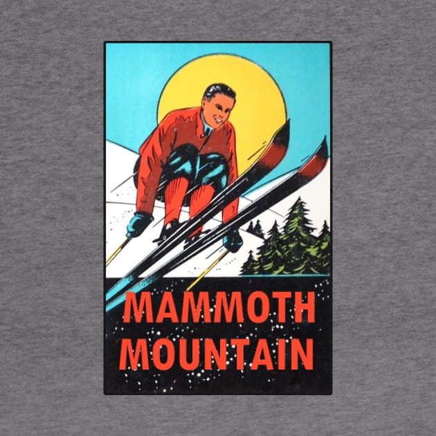 Mammoth Mountain California Vintage by Hilda74